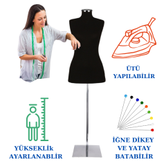 Süngerli Terzi Mankeni Prova Mankeni 34-46 Beden