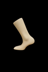 Fiber Bayan Sağ Ayak Kısa Çorap Mankeni