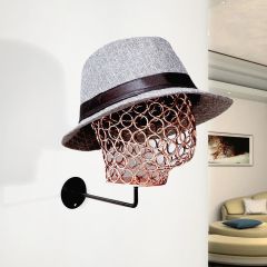 Duvara Monte Erkek Tel Kafa Mankeni