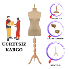 Süngerli Terzi Mankeni Prova Mankeni 34-46 Beden Arası