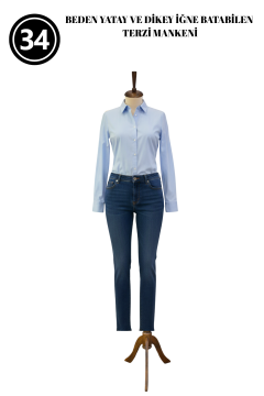 34 Beden Pantolon Giyebilen İğne Batabilen Terzi Mankeni