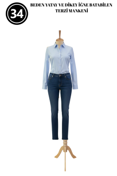 34 Beden Pantolon Giyebilen İğne Batabilen Terzi Mankeni