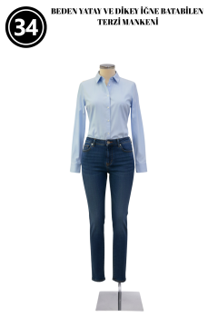 34 Beden Pantolon Giyebilen İğne Batabilen Terzi Mankeni