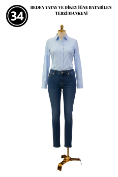 34 Beden Pantolon Giyebilen İğne Batabilen Terzi Mankeni