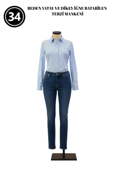 Dikiş Takım Setli 34 Beden Pantolon Giyebilen Terzi Mankeni