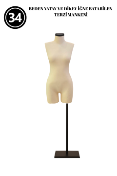 Dikiş Takım Setli 34 Beden Pantolon Giyebilen Terzi Mankeni