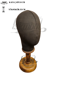 Dik Ve Yatay İğne Batabilen Bayan Kumaş Kaplı Kafa Mankeni