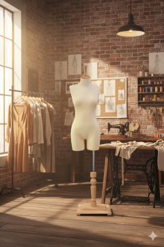 Dikiş Takım Setli 34 Beden Pantolon Giyebilen Terzi Mankeni