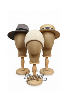 Bayan kumaş kaplı kafa mankeni-Aksesuar Mankeni