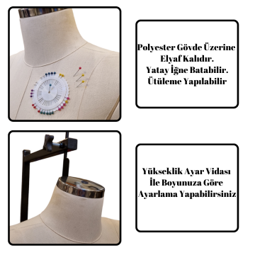 Profesyonel 40 Beden Tam Boy Prova Mankeni Terzi Mankeni Fit Mankeni