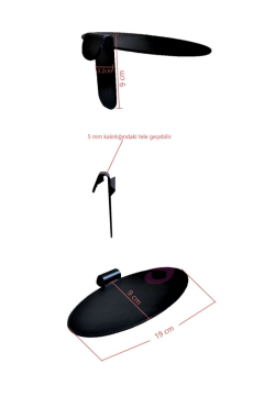 190x200 50 adet Ayakkabı Raflı Duvara Monte Tel Pano Standı