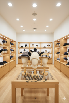 Bayan kumaş kaplı kafa mankeni-Aksesuar Mankeni