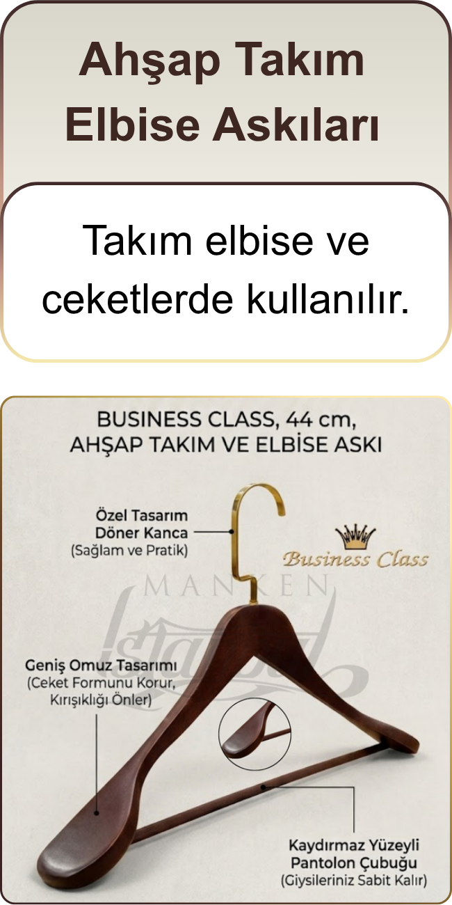 Hazır Giyim Mağazaları Hangi Askı Modellerini Kullanıyor