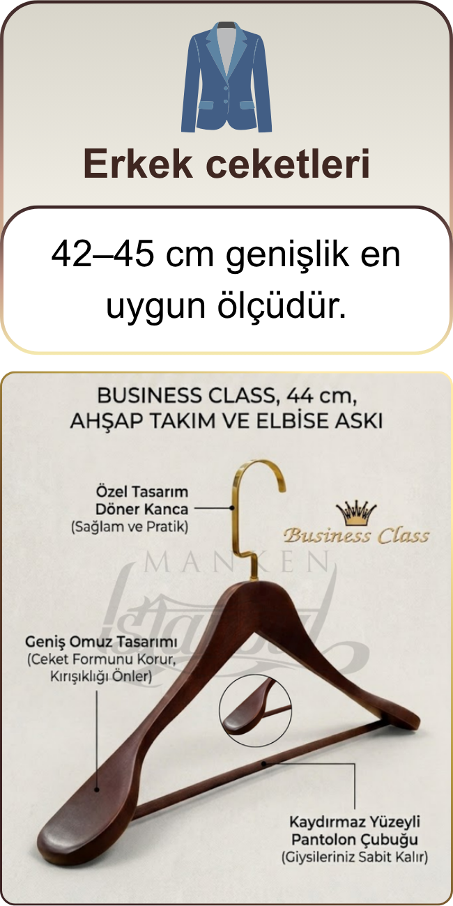 Ceket Askısı Kaç cm Olmalıdır?