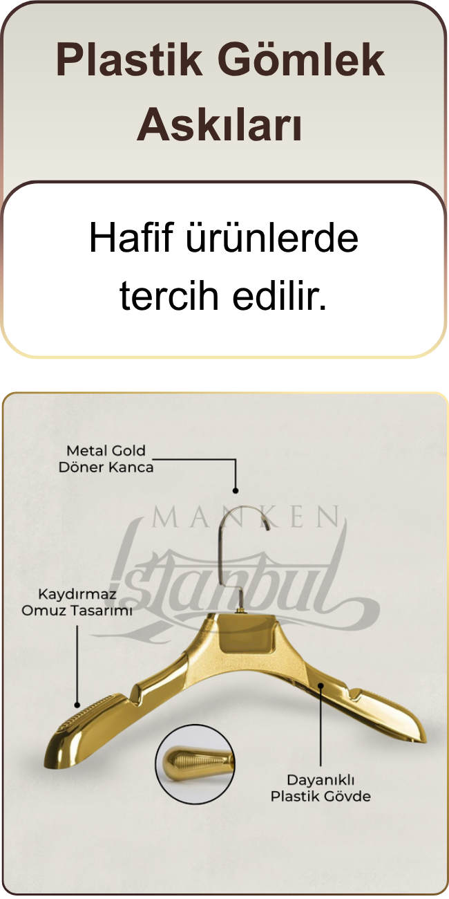 Hazır Giyim Mağazaları Hangi Askı Modellerini Kullanıyor