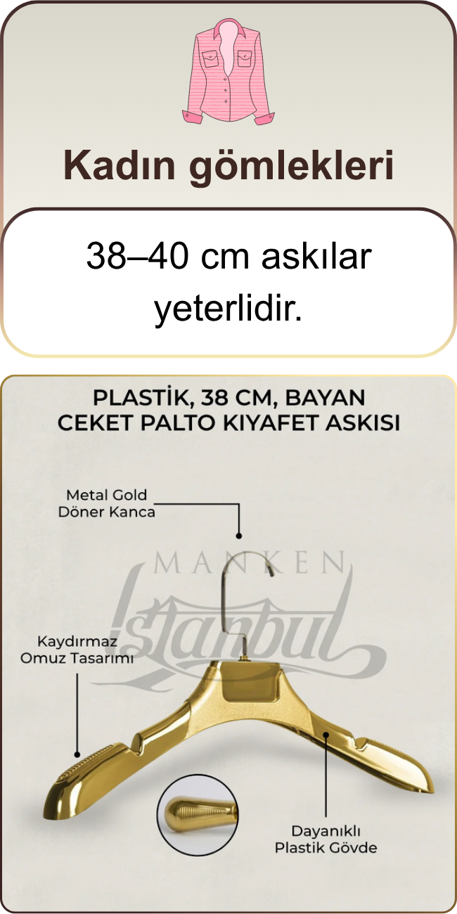 Gömlek Askısı Ölçüsü Nasıl Olmalı?