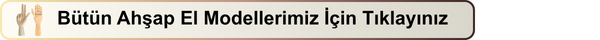 ahşap el mankeni