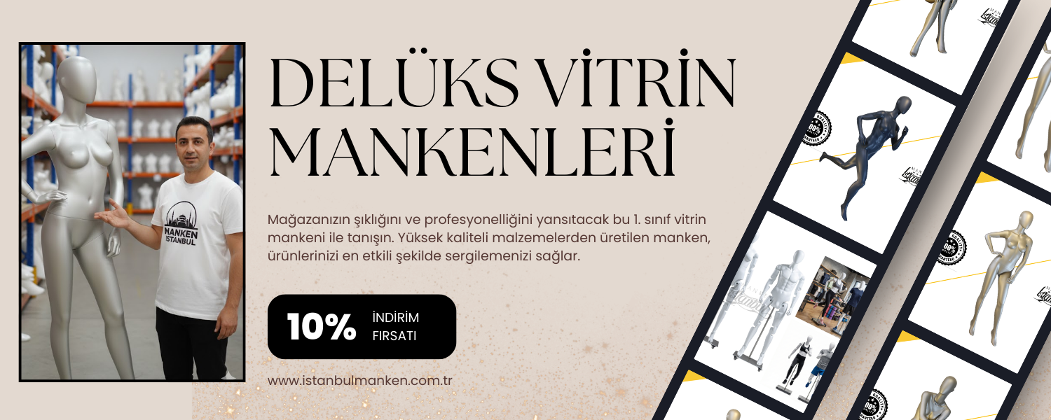 Delüks Vitrin Mankenleri