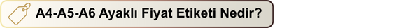 Fiyat Etiketi