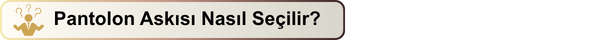 Pantolon Askısı 