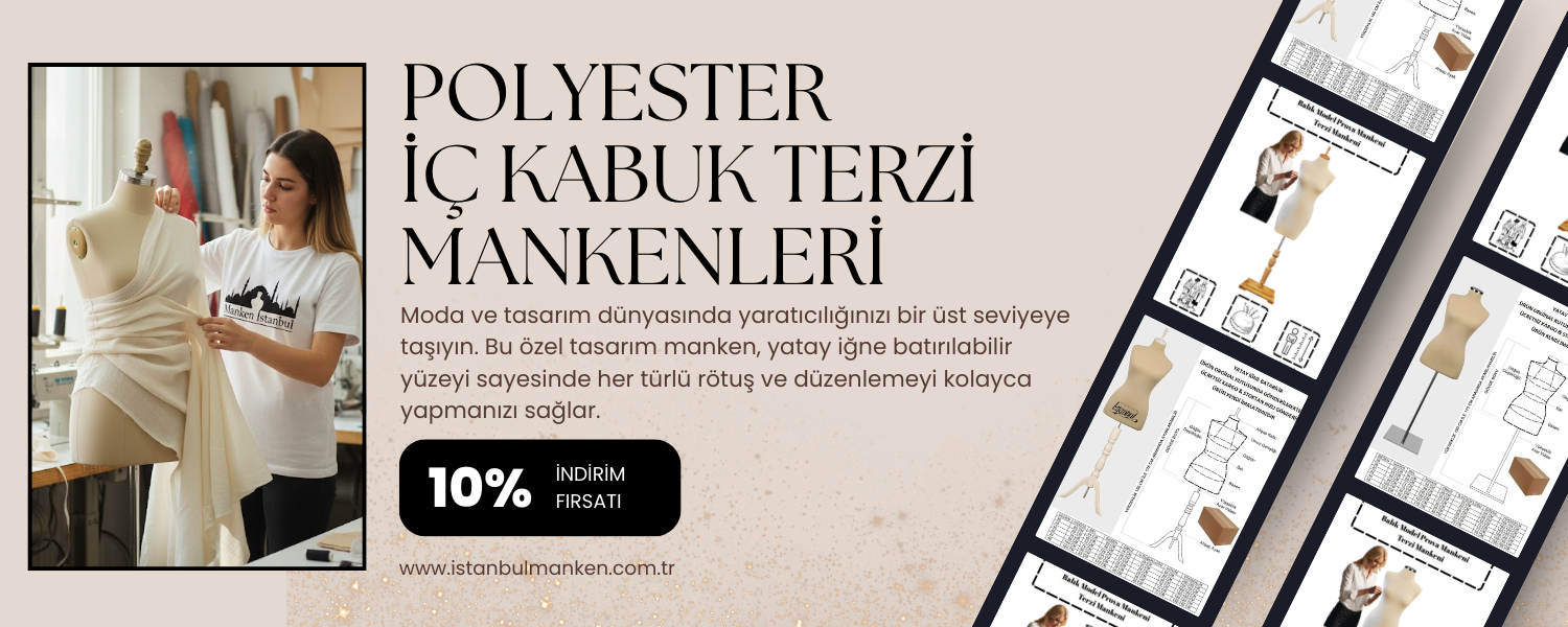 Polyester iç kabuk terzi mankenleri