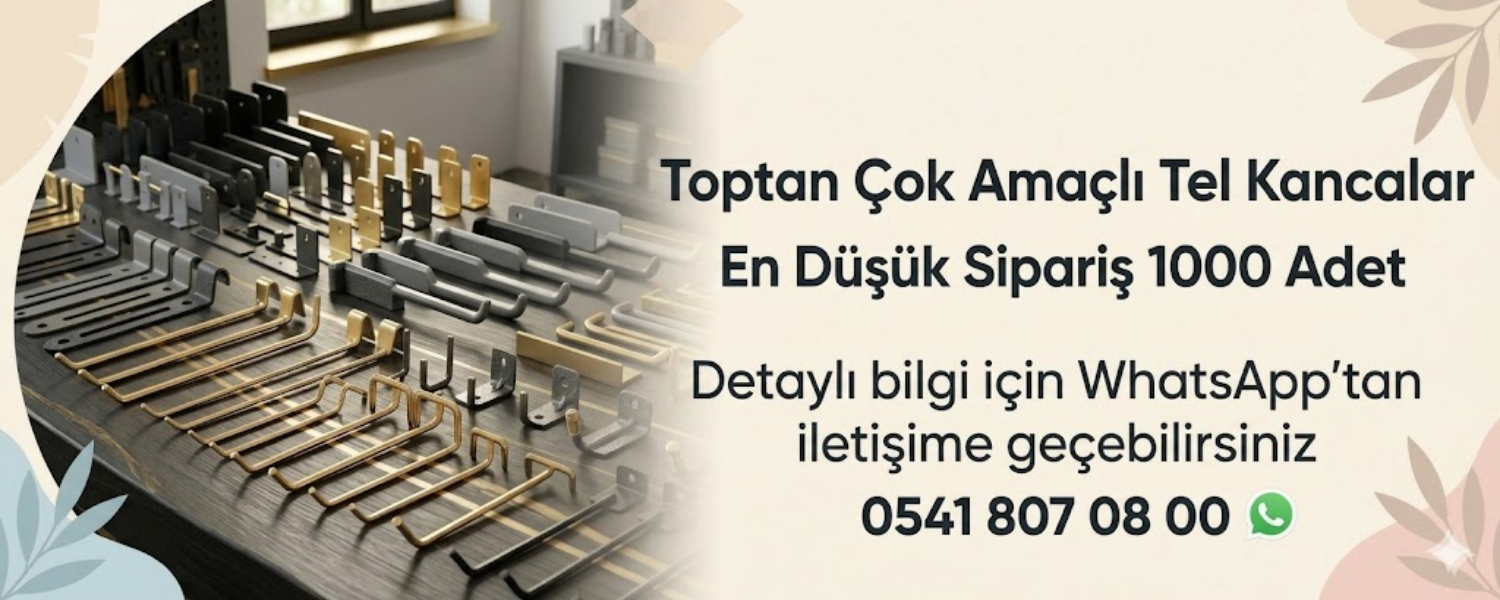 Toptan Çok Amaçlı Tel Kancalar