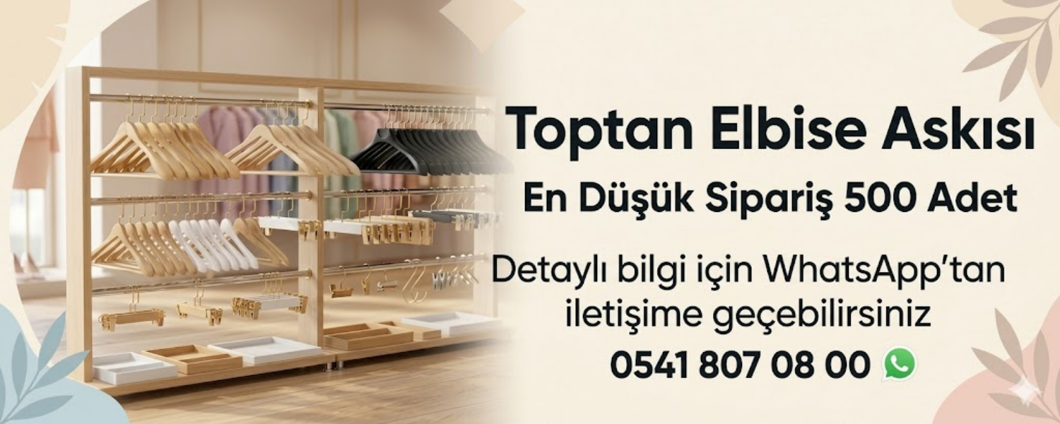 Toptan Elbise Askısı