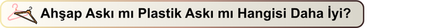 ahşap askı