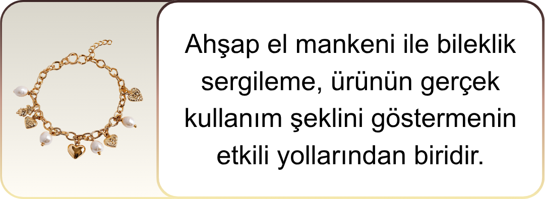 Ahşap El Manken