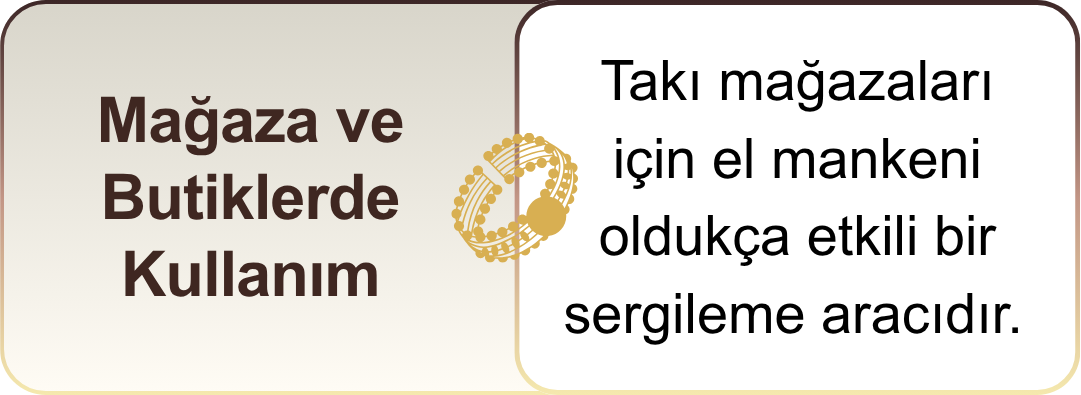 ahşap el mankeni