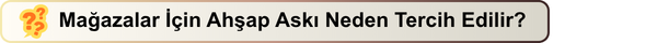 ahşap askı