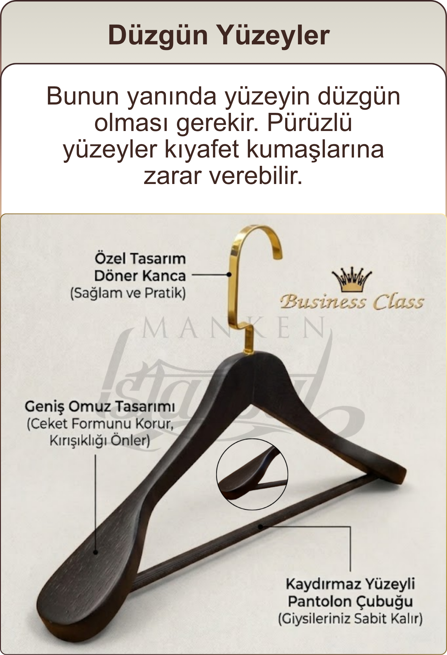 ahşap askı
