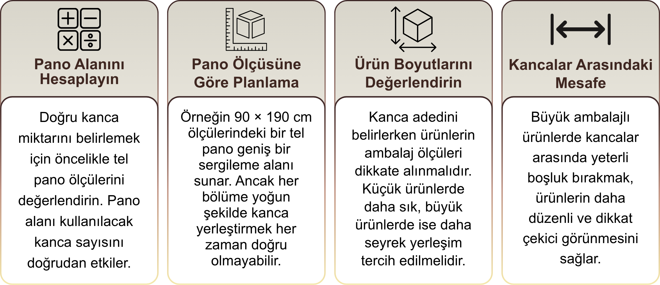 tel pano kancası