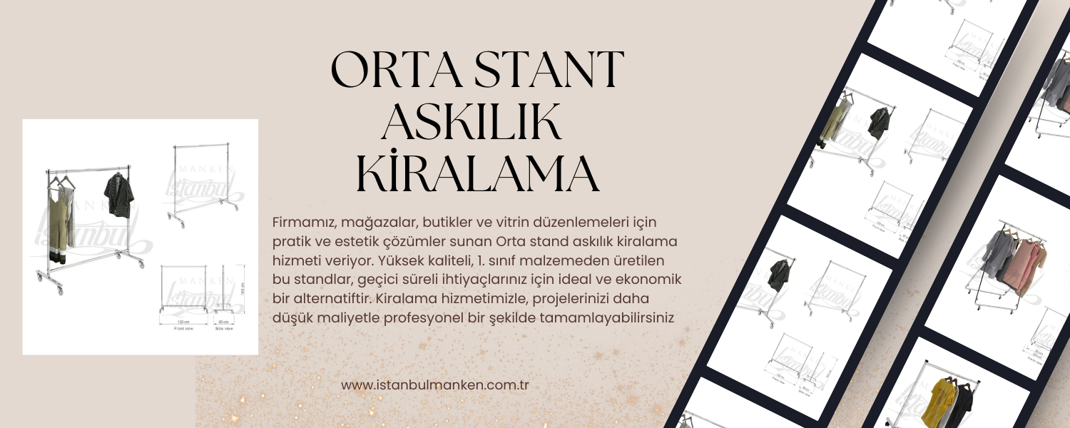 Orta Stand Askılık Kiralama