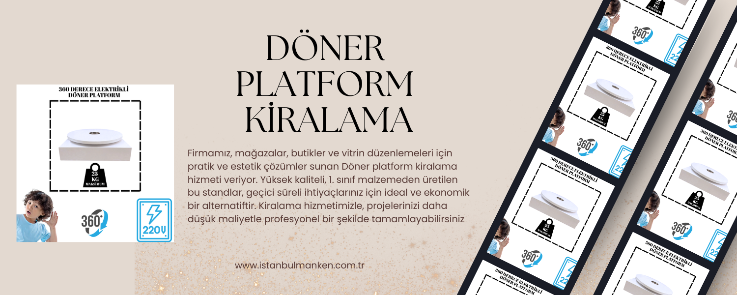 Döner Platform Kiralama