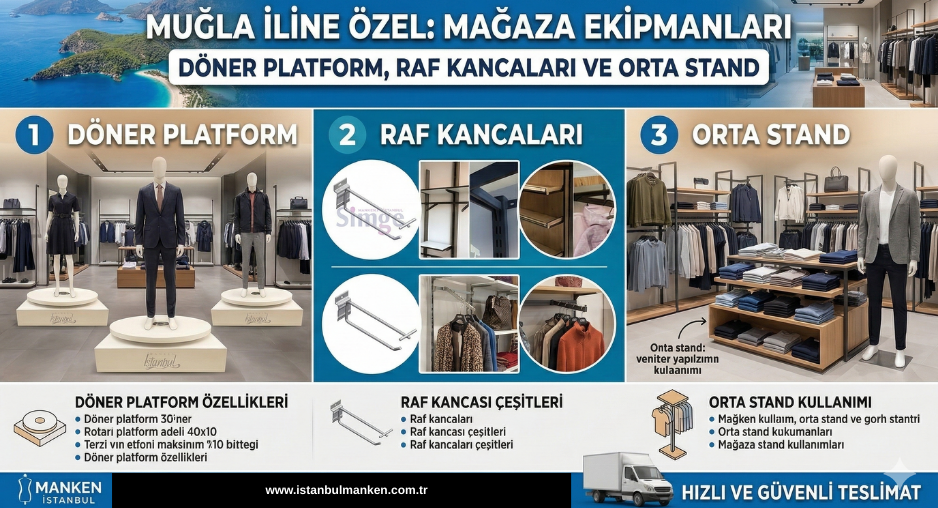 Muğla iline ücretsiz kargo ile terzi mankeni,prova mankeni,mağaza ekipmanları