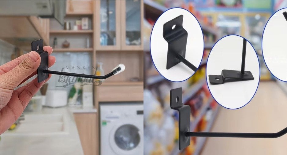 Kanallı Raf Kancası