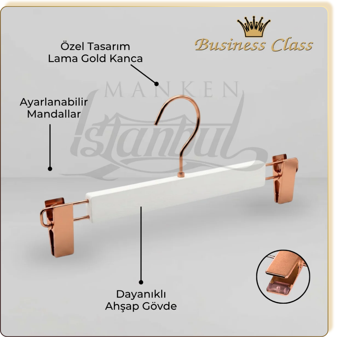 Pantolon askısı etek askısı
