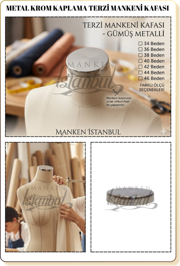 terzi mankeni kafası