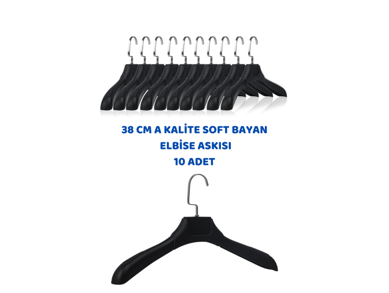 Hafif, Dayanıklı ve Ekonomik: Plastik Ceket Askısı ile Düzen Artık Daha Kolay!