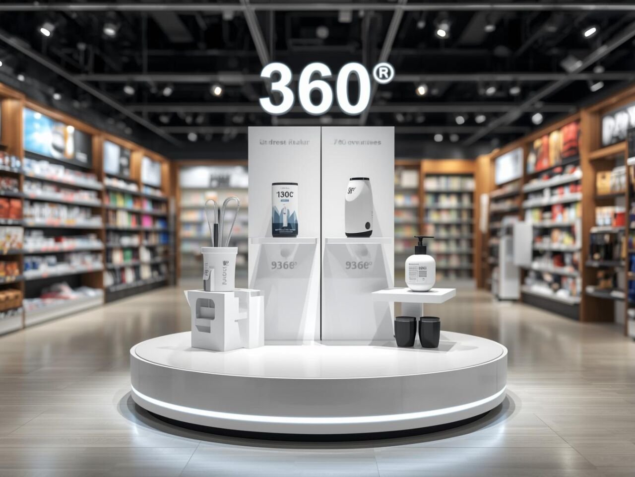 Mağaza Vitrinlerinde Döner Platform Kullanmanın Marka Algısına Etkisi