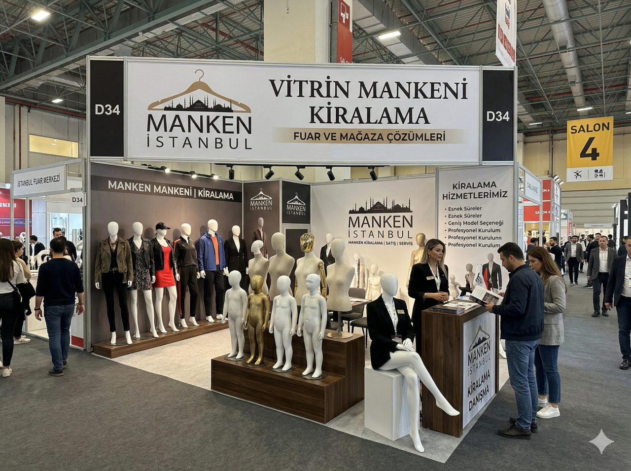 Vitrin Mankeni Kiralama ile Etkileyici Sunumlar Oluşturun