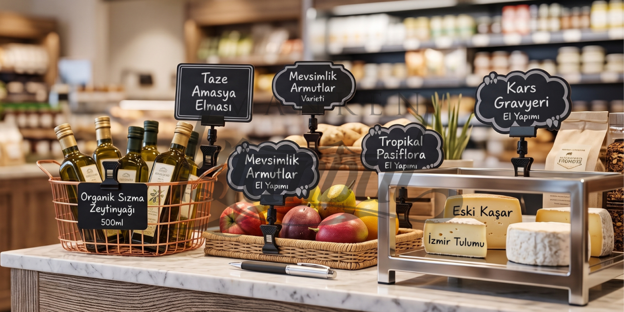 Yazı Kalemli Mandallı Fiyat Etiketi Nedir? Market ve Mağazalar Neden Tercih Ediyor?