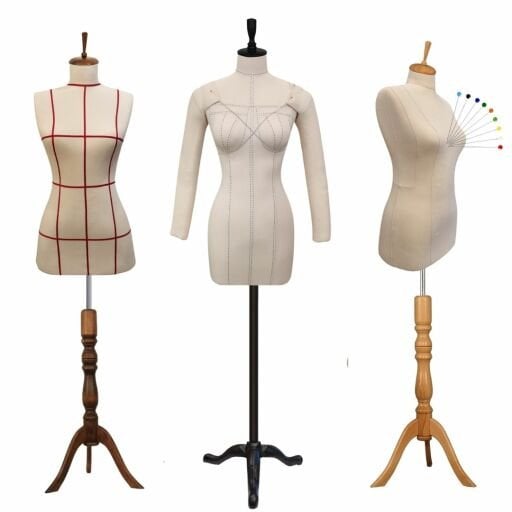 Keten kumaş iğne batabilen terzi mankeni