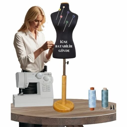 Okullar için 50 eşel terzi mankeni