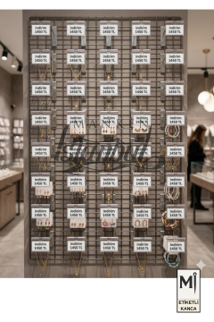 Koruma Kauçuklu Etiketli Tel Pano Kancası Galvaniz