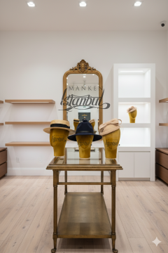 Bayan kumaş kaplı kafa mankeni