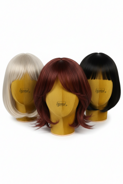 Bayan kumaş kaplı kafa mankeni