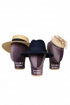 Bayan kumaş kaplı kafa mankeni