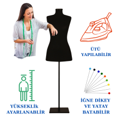 Süngerli Terzi Mankeni Prova Mankeni 34-46 Beden Arası